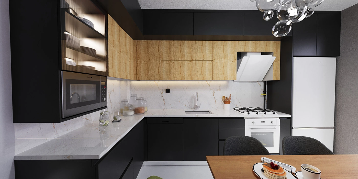 small modular kitchen