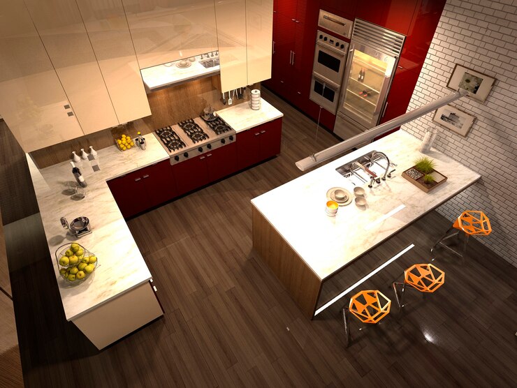 modern kitchen 