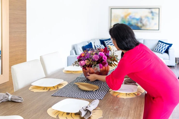 Interior design idea for Dining table 